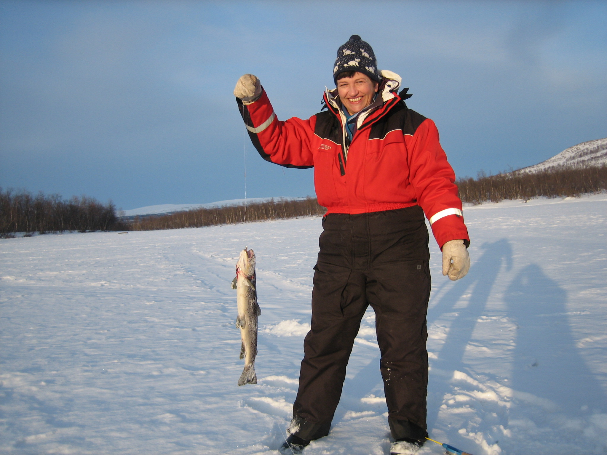 Winter Net Fishing in Lapland